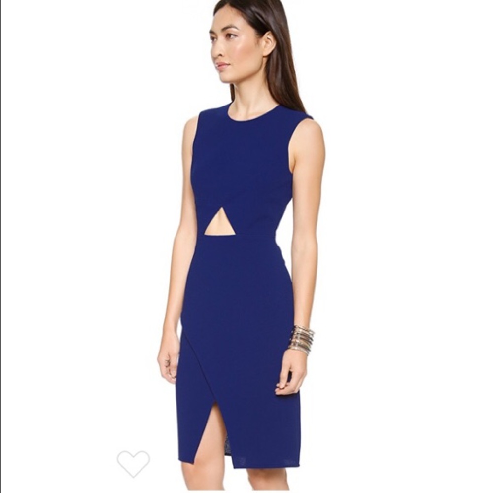 BCBGMaxAzria Annabel Cut Out Dress Sz 8